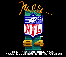 sfc游戏 NFL专业美式足球94(日)NFL Pro Football '94 (J)