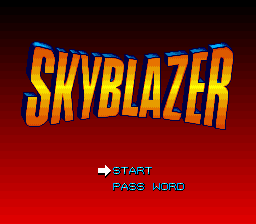 sfc游戏 迦楼逻王(美)Skyblazer (U)