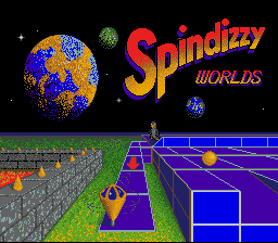 sfc游戏 宇宙陀螺仪Spindizzy Worlds (J)