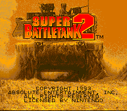 sfc游戏 超级坦克1.0版(美)Super Battletank - War in the Gulf (U) (v1.0)