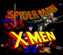 sfc游戏 蜘蛛人与特异功能组(欧)Spider-Man and the X-Men in Arcade's Revenge (E)