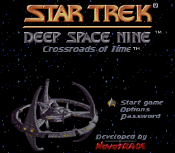 sfc游戏 星舰迷航记-第9空间(美)Star Trek - Deep Space Nine - Crossroads of Time (USA) (Beta)