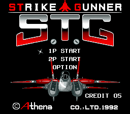 sfc游戏 Strike Gunner S.T.G (Japan)