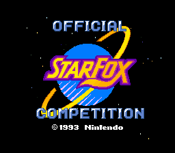 sfc游戏 星战火狐1.0版Star Fox (Japan)