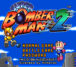 sfc游戏 (炸弹人)轰炸超人(欧)Super Bomberman (E)