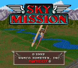 sfc游戏 天空任务(日)Sky Mission (J)