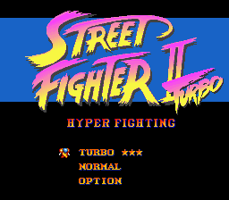 sfc游戏 快打旋风2-加强版(美)Street Fighter II Turbo - Hyper Fighting (U)