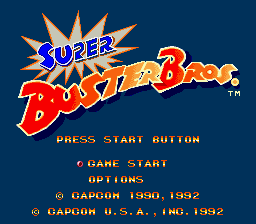 sfc游戏 魔鬼汽球1.0版(美)Super Buster Bros. (USA) (Beta)