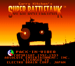 sfc游戏 超级坦克2(美)Super Battletank 2 (U)