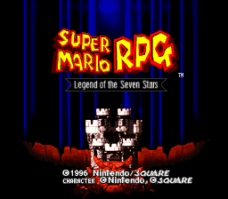 sfc游戏 马里奥RPG(美)Super Mario RPG - Legend of the Seven Stars (U)