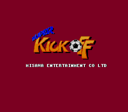 sfc游戏 超级射网(日)Super Kick Off (J)