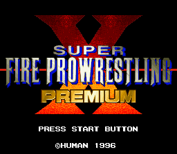 sfc游戏 超火爆摔角超值版(日)Super Fire Pro Wrestling X Premium (J)