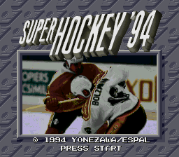 sfc游戏 超级冰上曲棍球(欧)Super Hockey (E)