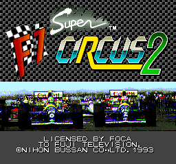 sfc游戏 超级F1竞技场(日)Super F1 Circus (J)