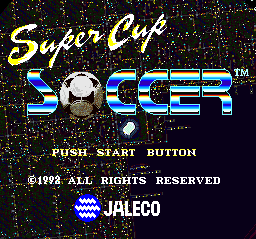 sfc游戏 超级杯足球(日)Super Cup Soccer (J)