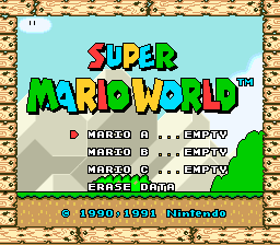 sfc游戏 马里奥世界21.1版(美)Super Mario World 2 - Yoshi's Island (U) (v1.1)