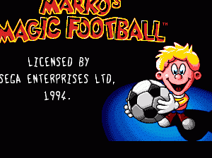 md游戏 马可的魔法足球(欧)Marko's Magic Football (Europe) (En,Fr,De,Es)