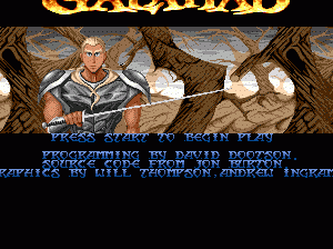 md游戏 亚瑟王(美欧)Legend of Galahad, The (USA, Europe)