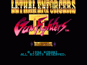 md游戏 致命杀手2(美)Lethal Enforcers II - Gun Fighters (USA)