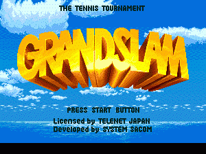 md游戏 大满贯网球(欧)GrandSlam - The Tennis Tournament (Europe)