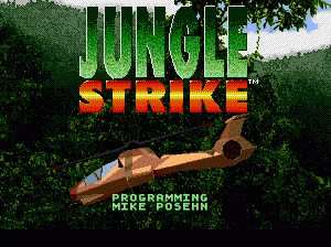 md游戏 丛林攻击(测试版)（美欧）Jungle Strike (USA, Europe)