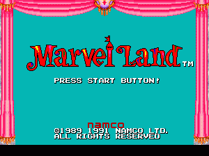 md游戏 奇异岛(美)Marvel Land (USA)