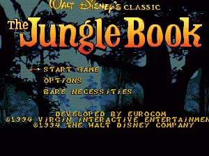 md游戏 泰山传奇(美)Jungle Book, The (USA)