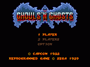 md游戏 大魔界村(r01)(美欧)Ghouls 'n Ghosts (USA, Europe)