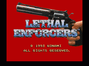 md游戏 致命杀手1(日)Lethal Enforcers (Japan)