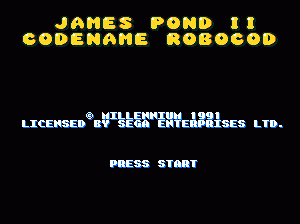 md游戏 詹姆斯庞德2-代号无人机(美欧)James Pond II - Codename Robocod (USA, Europe)