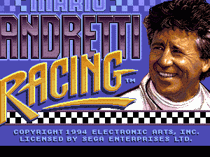 md游戏 马里奥赛车(美欧)Mario Andretti Racing (USA, Europe)