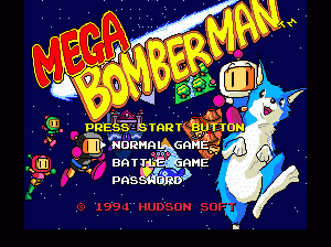 md游戏 炸弹人(欧)Mega Bomberman (Europe)