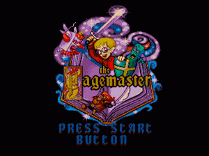 md游戏 卡通大圣(欧)Pagemaster, The (Europe)