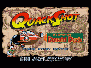 md游戏 唐老鸭（世界版）QuackShot Starring Donald Duck ~ QuackShot - Guruzia Ou no Hihou (World)