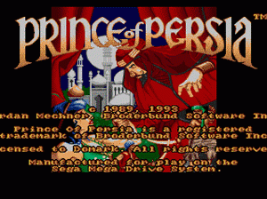 md游戏 波斯王子（欧）(测试版 )Prince of Persia (Europe) (Beta)