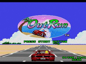 md游戏 户外大飙车-街机版(美欧)OutRun (USA, Europe)