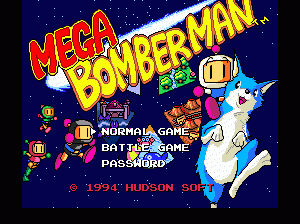 md游戏 炸弹人(美)Mega Bomberman (USA)