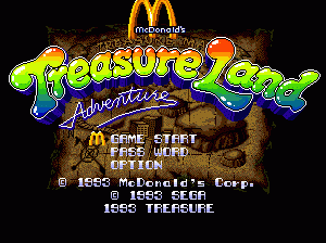 md游戏 麦当劳叔叔的黄金岛冒险(测试版)（日）McDonald's Treasure Land Adventure (Japan) (Beta)