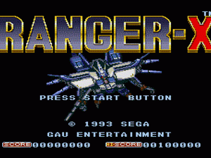 md游戏 机器勇士(美)Ranger-X (USA)
