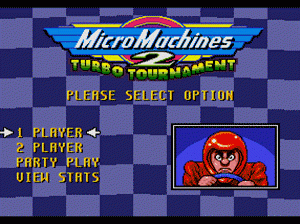 md游戏 微型机器2(J-Cart)（alt）(日美欧)Micro Machines 2 - Turbo Tournament (Europe) (J-Cart) (Alt)