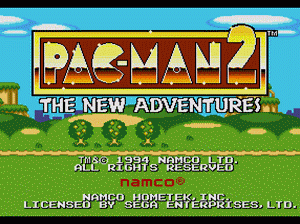 md游戏 小精灵2-新的冒险(美)Pac-Man 2 - The New Adventures (USA)