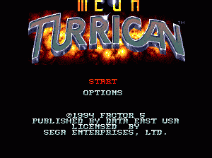 md游戏 Mega银河战士(美)Mega Turrican (USA)