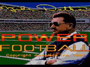 md游戏 实力橄榄球(美欧)Mike Ditka Power Football (USA, Europe)