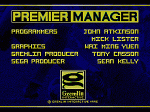 md游戏 首席经理(美欧)Premier Manager (Europe)