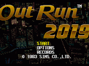 md游戏 户外大飙车-2019未来版(日)OutRun 2019 (Japan)