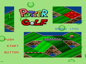 md游戏 迷你高尔夫(SegaNet)(日)Putter Golf (Japan) (SegaNet)