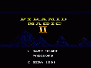 md游戏 神秘金字塔2(SegaNet)(日)Pyramid Magic II (Japan) (SegaNet)