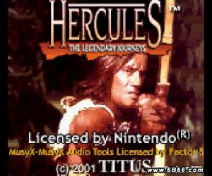 gbc游戏 大力士-传奇旅程 (Hercules - The Legendary Journeys) 欧版