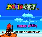 gbc游戏 Mario Golf (USA)