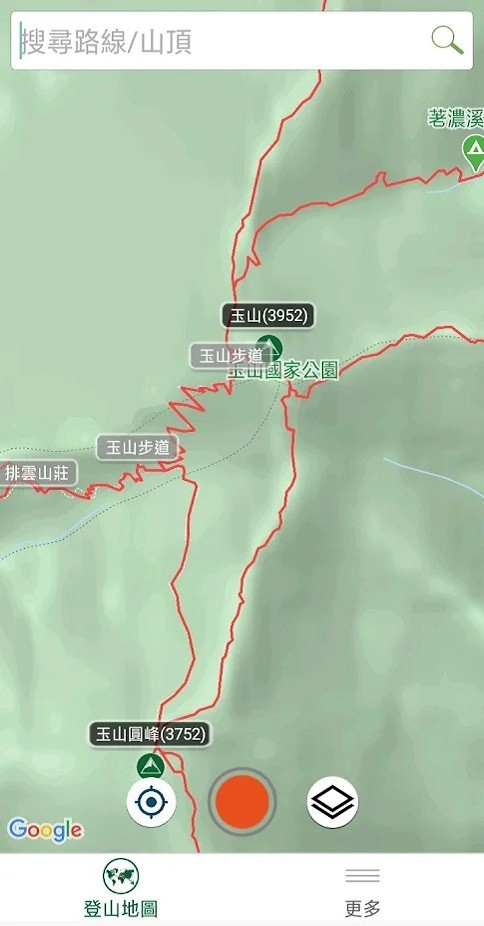 登山地图app